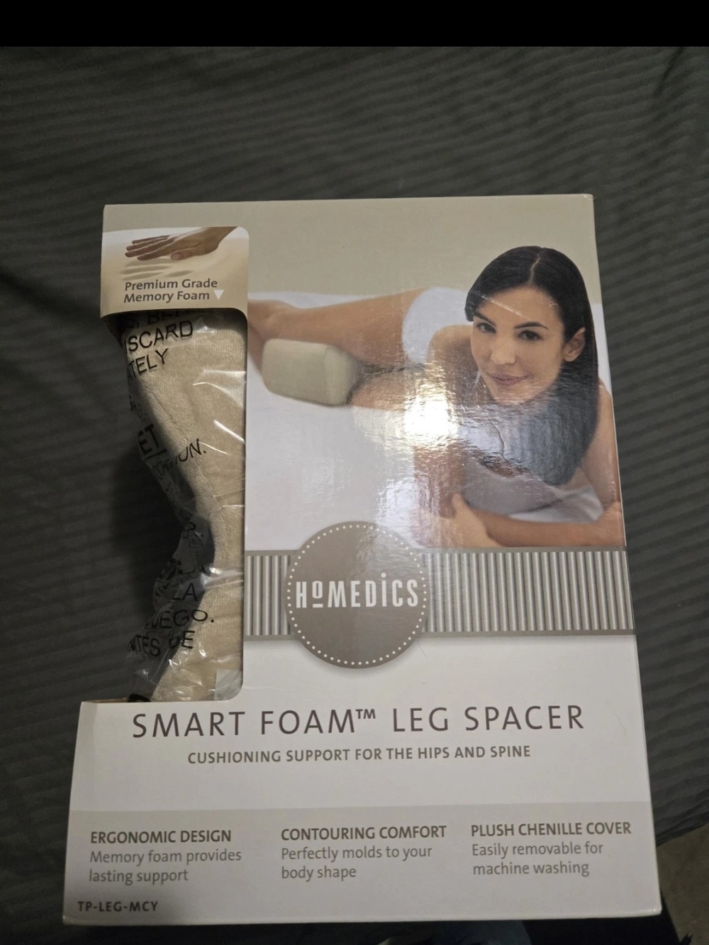 Homedics Smart Foam Leg Spacer - Beige